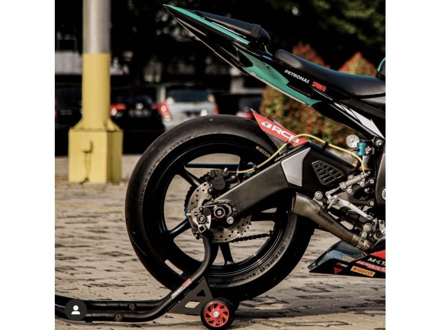 2008-2016 Yamaha YZF R6 Motorcycle Fairings - Light Green White Black Petronas Canada