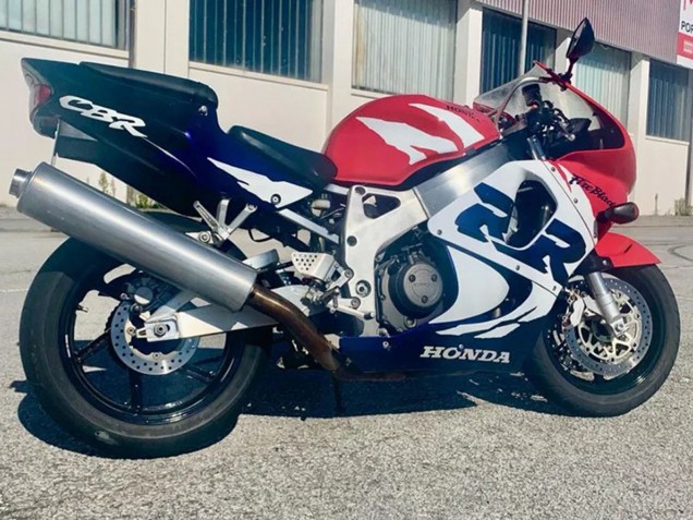 1998-1999 Honda CBR900RR 919 Motorcycle Fairing Kits - White Red Blue Canada