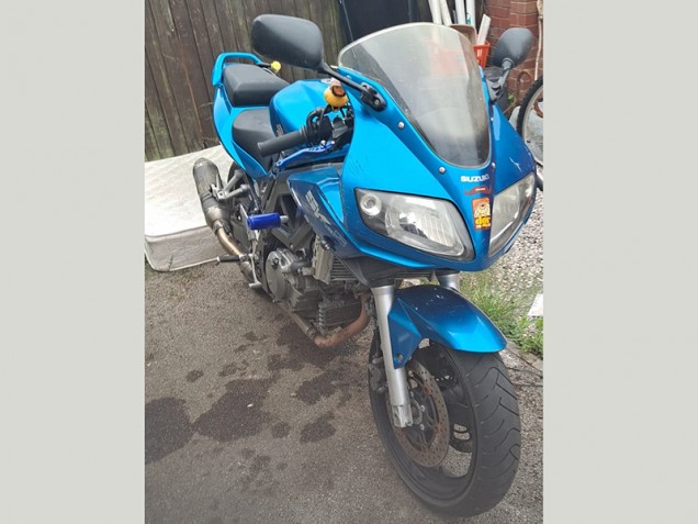 2003-2013 Suzuki SV650S Motorcycle Fairings - Blue Canada