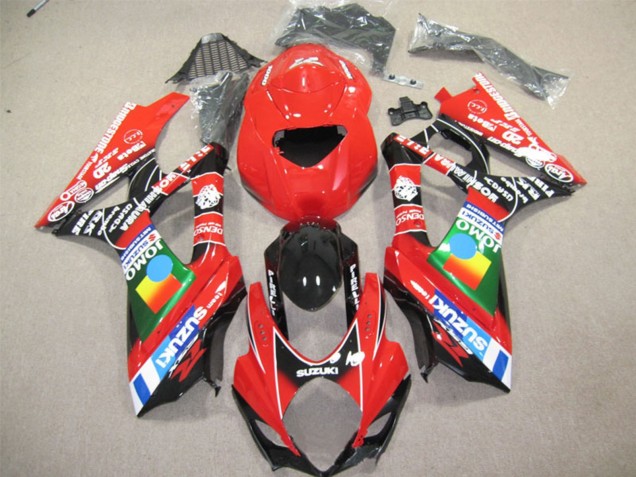 2004-2005 Suzuki GSXR 600 Motorcycle Fairings - Red Blue Green Black JOMO Canada