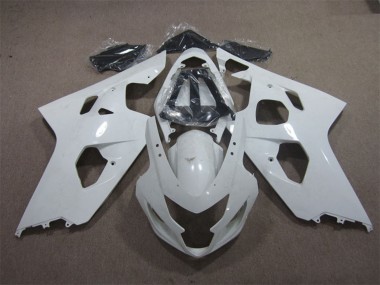 2004-2005 Suzuki GSXR 600 Motorcycle Fairings - White Canada