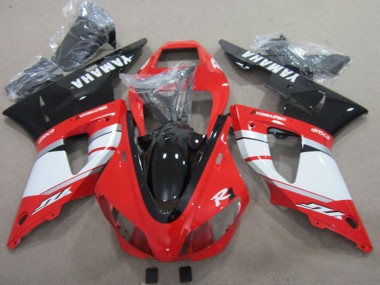 2009-2011 Yamaha YZF R1 Motorcycle Fairings - Red White Black Canada