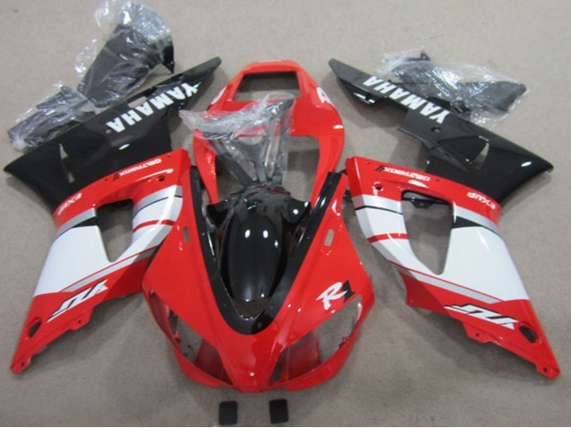 2009-2011 Yamaha YZF R1 Motorcycle Fairings - Red White Black Canada