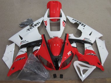 2009-2011 Yamaha YZF R1 Motorcycle Fairing - White Red Black Canada